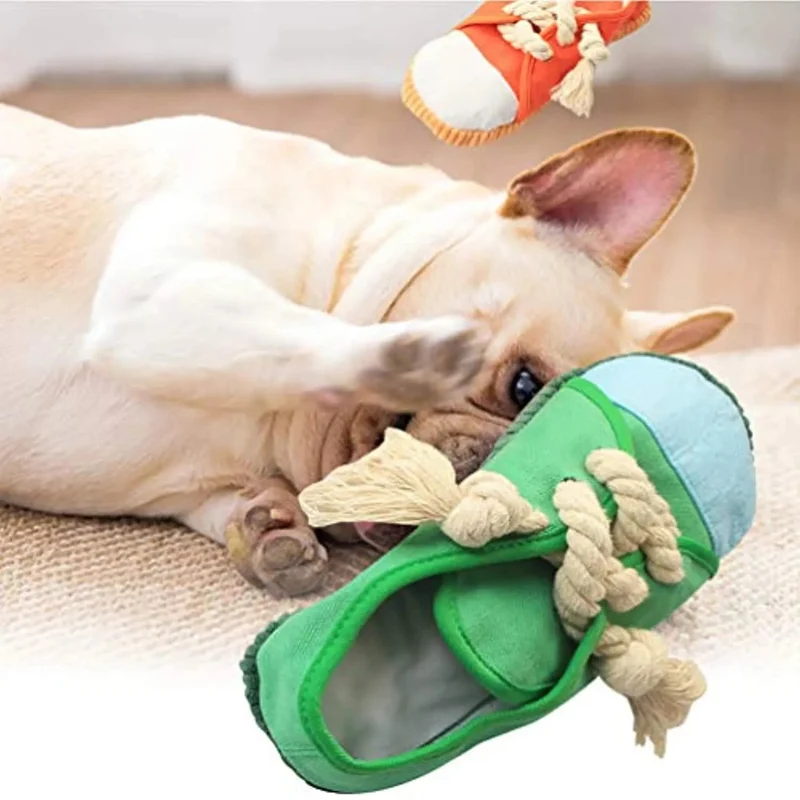 Brinquedo Mastigável para Cães, em forma de ténis - Extremamente resistente e divertido para o seu cão