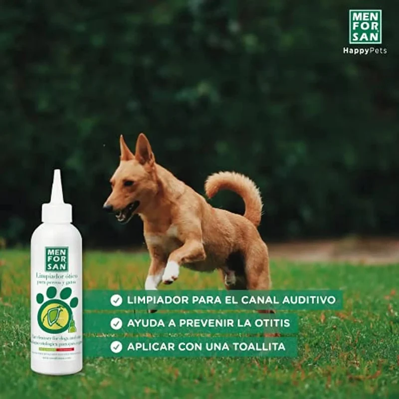 MENFORSAN para Limpeza de Orelhas de Cães e Gatos - 125 ML