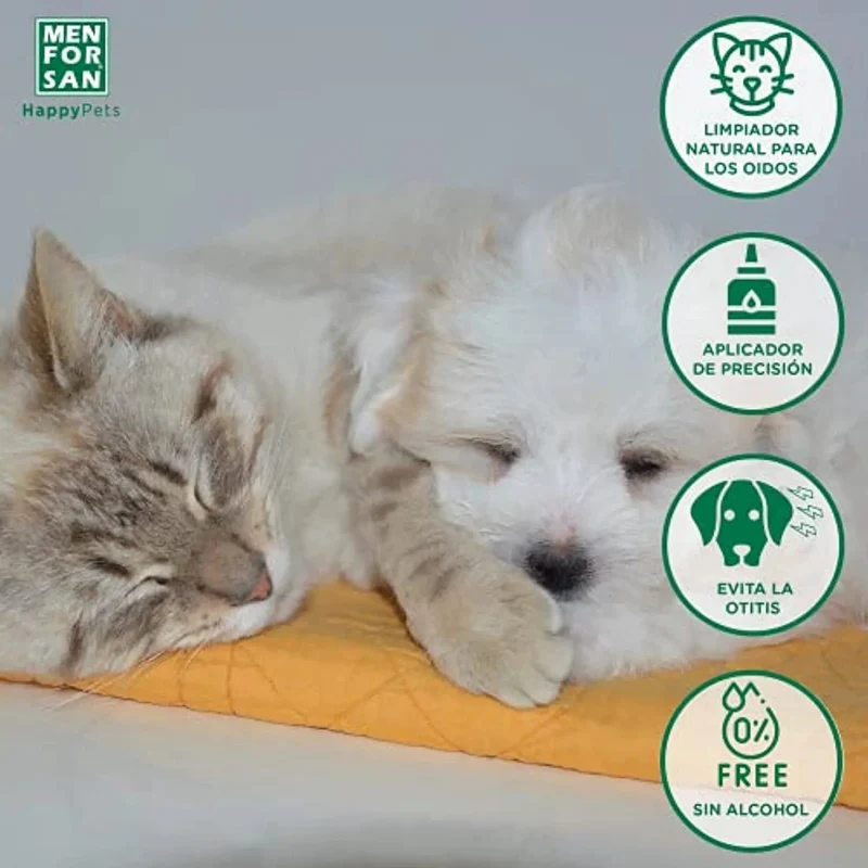 MENFORSAN para Limpeza de Orelhas de Cães e Gatos - 125 ML