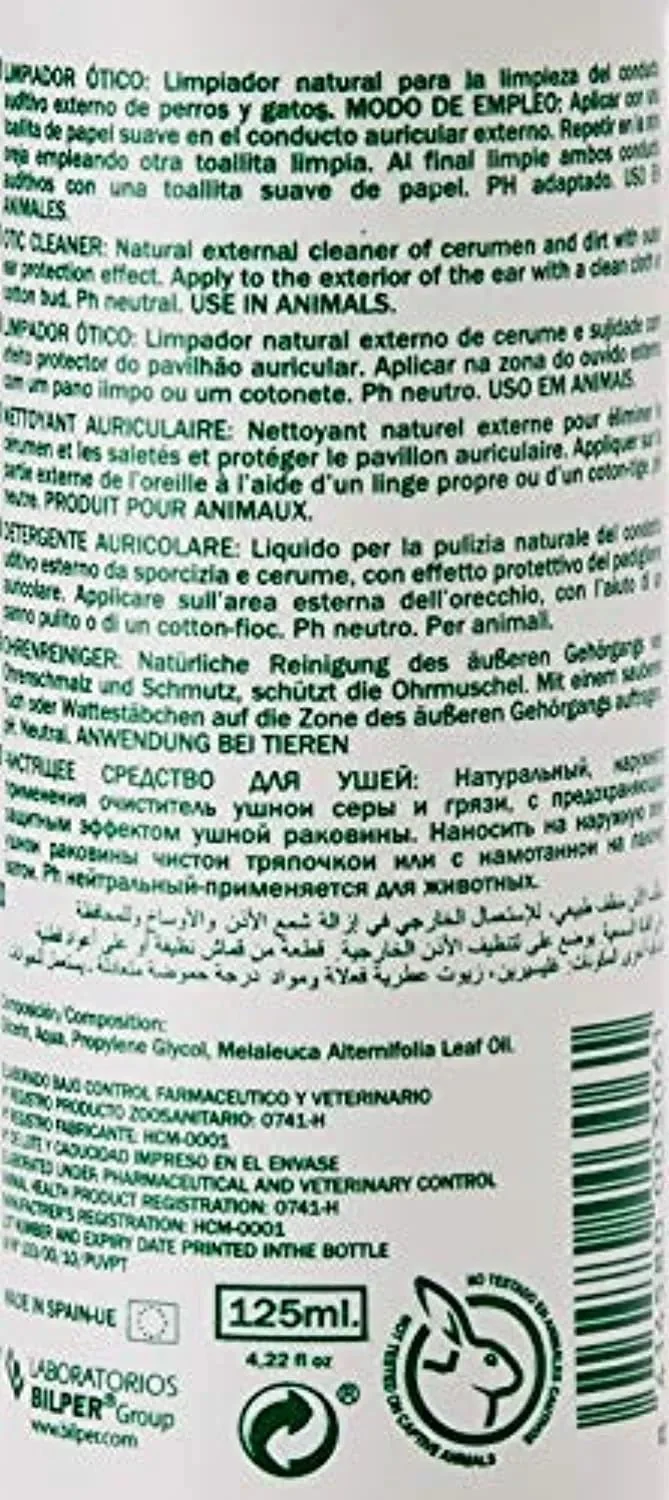 MENFORSAN para Limpeza de Orelhas de Cães e Gatos - 125 ML