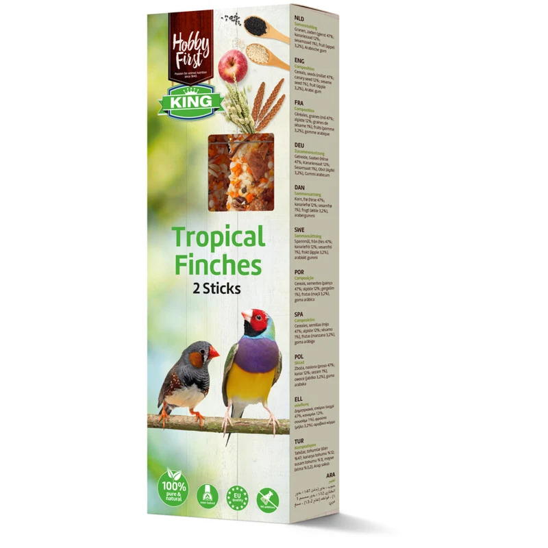 Hobby First King Sticks Exotische Finkensamen 60 gr