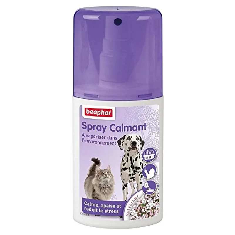 Beaphar Spray Calmante de Ambiente para Cães e Gatos 125 ml, 125 gramas