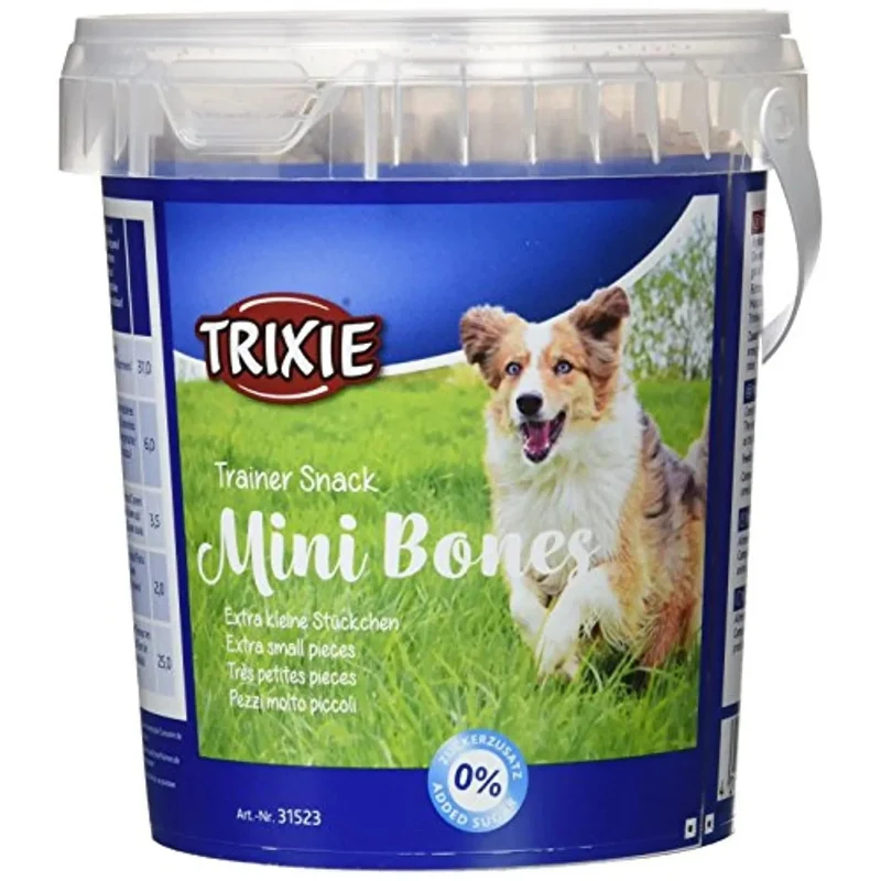 TRIXIE Snack de Treino Mini Bones 500 gr para Cães