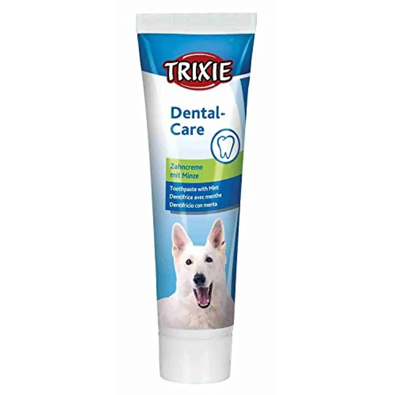 Conjunto de Higiene Oral TRIXIE, Pasta e escovas dedeiras, para cães