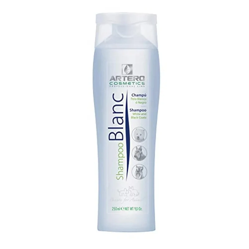 Artero Branco, Champô para Cães de Pêlo Branco ou Negro (250 ml)