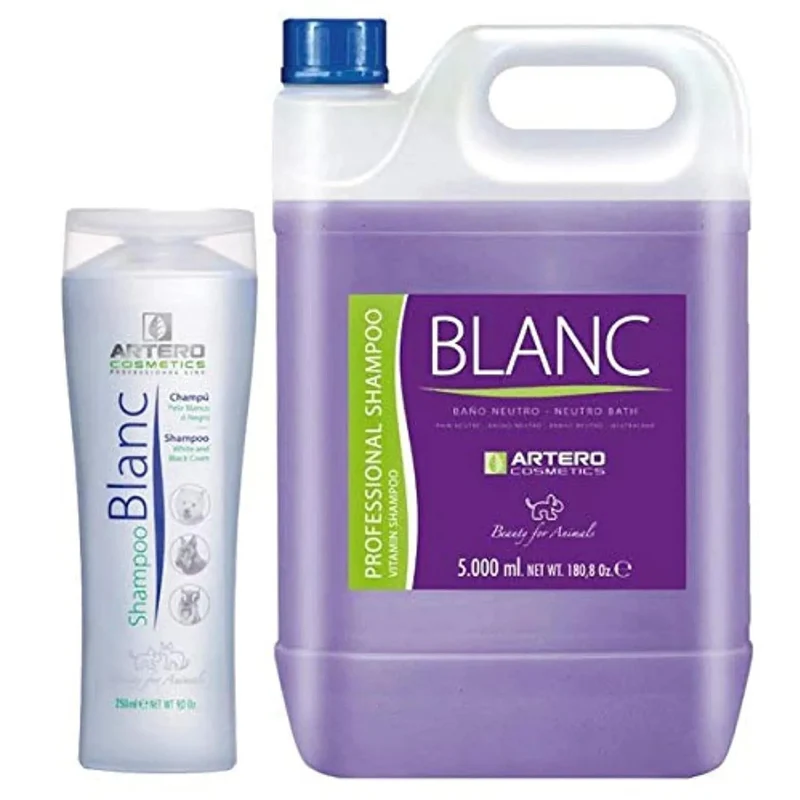 Artero Branco, Champô para Cães de Pêlo Branco ou Negro (250 ml)