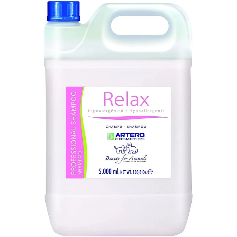 Artero Champô Relax 5000ml - 5 litros - Hipoalergénico.