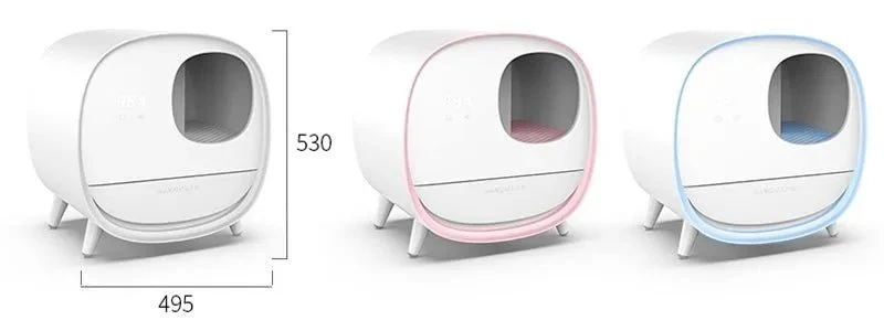Liteira / WC de Luxo, totalmente fechada e com desodorização automática