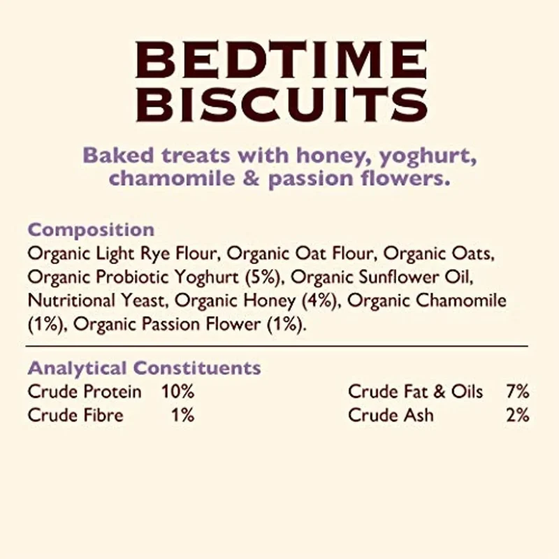 Lily's Kitchen Biscoitos para Cão, para Antes De Dormir (8 Pacotes de 80 gr = 640 gramas)