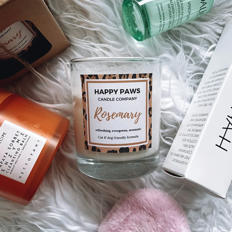 Rosemary - Vela Aromática de Alecrim 'Pet Friendly'