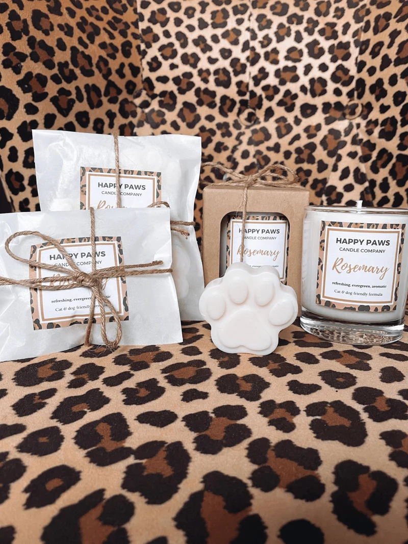 Rosemary - Vela Aromática de Alecrim 'Pet Friendly'