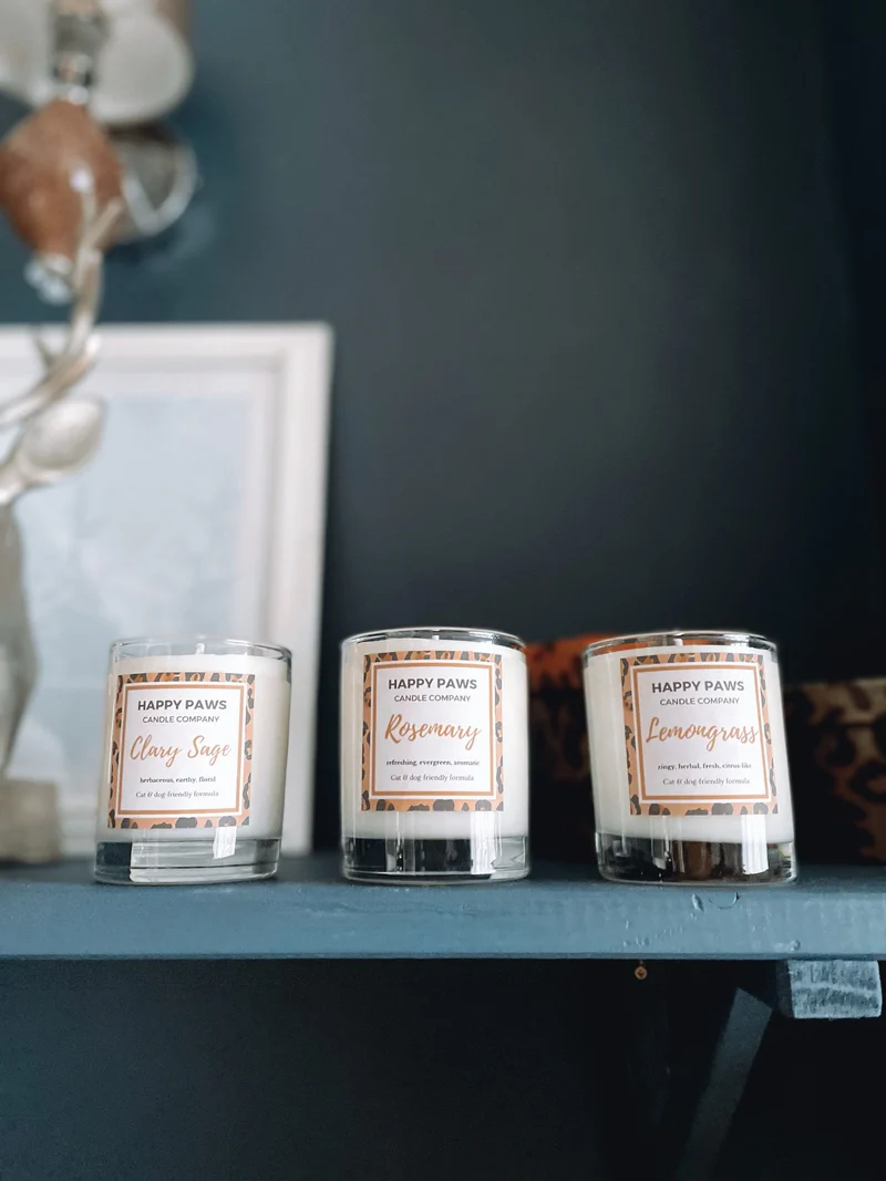 Rosemary - Vela Aromática de Alecrim 'Pet Friendly'