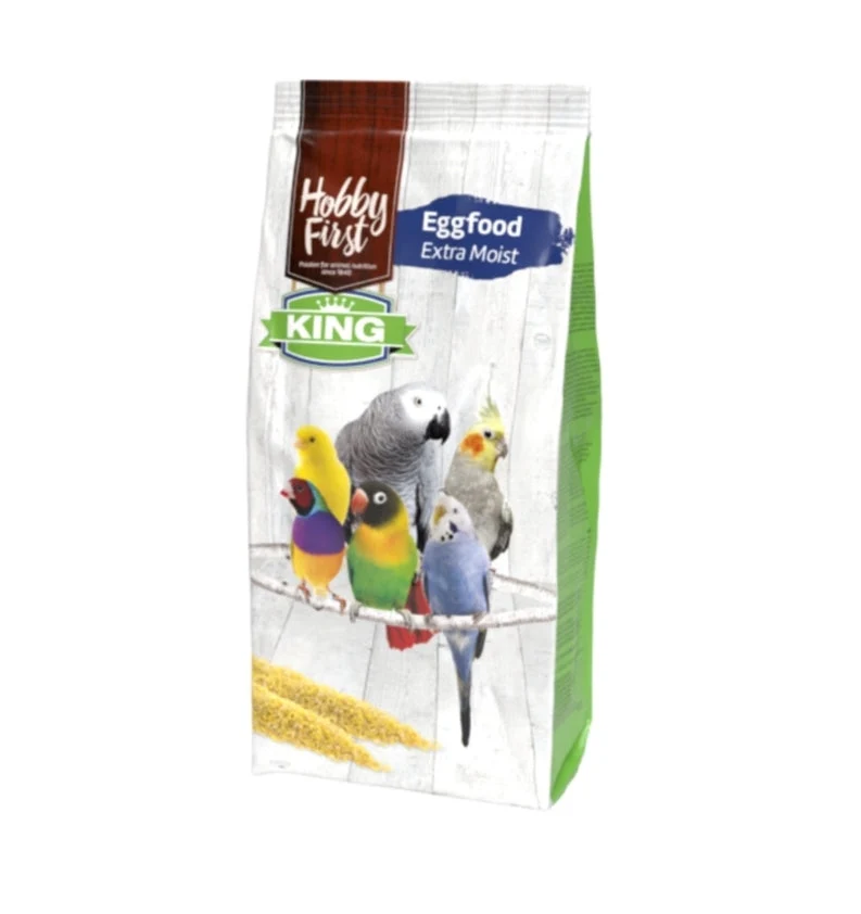 King Eggfood Gelb Extra Feucht (Extra Fettig) 1kg - HobbyFirst