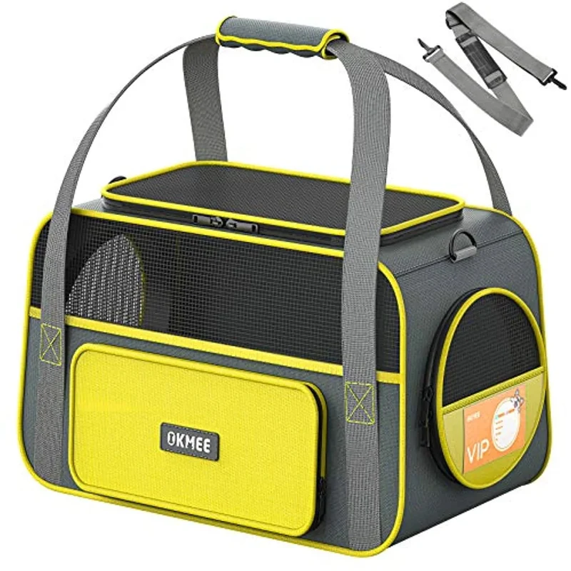 Transportadora / Mala / Saco de Transporte para Gatos ou Cães (Colchão - Respirável - Aprovada para Cabine de Aviões)