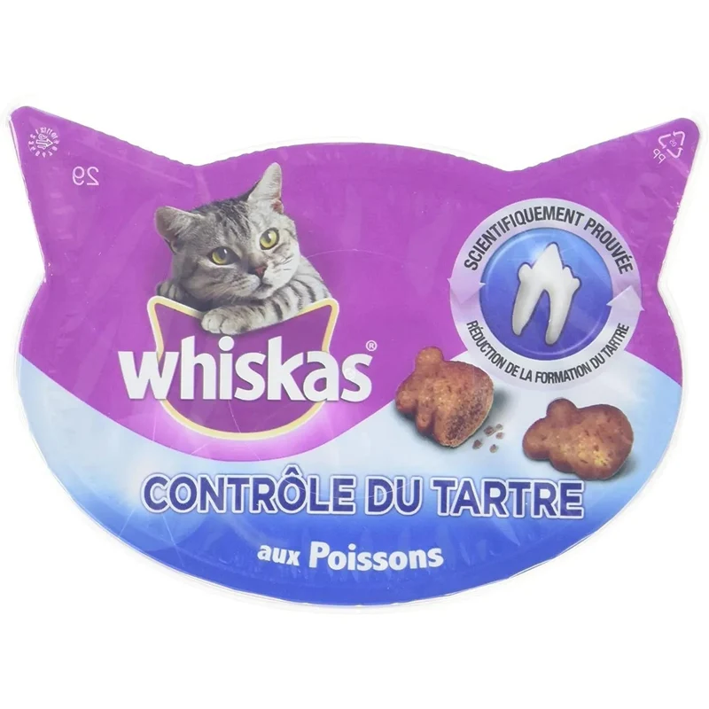 Whiskas Anti-Hairball para evitar as Bolas de Pêlo nos Gatos (Pack de 8 x 60g)