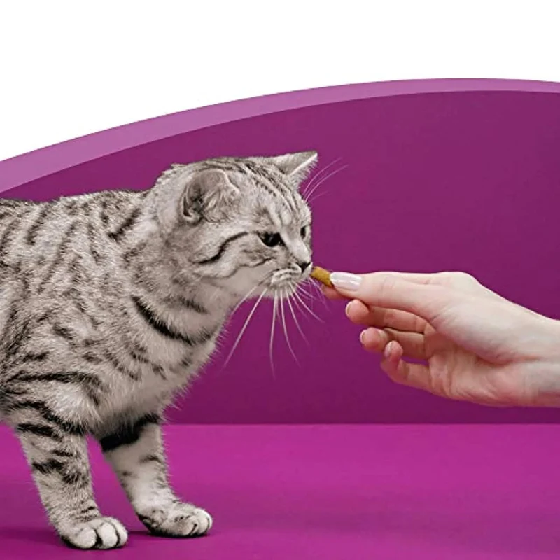 Whiskas Dentabites - Snacks para a Higiene Oral dos Gatos (Pack de 8 x 40g)