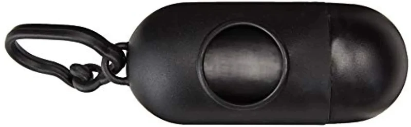 Sacos para excrementos de cão com dispensador e clip para trela