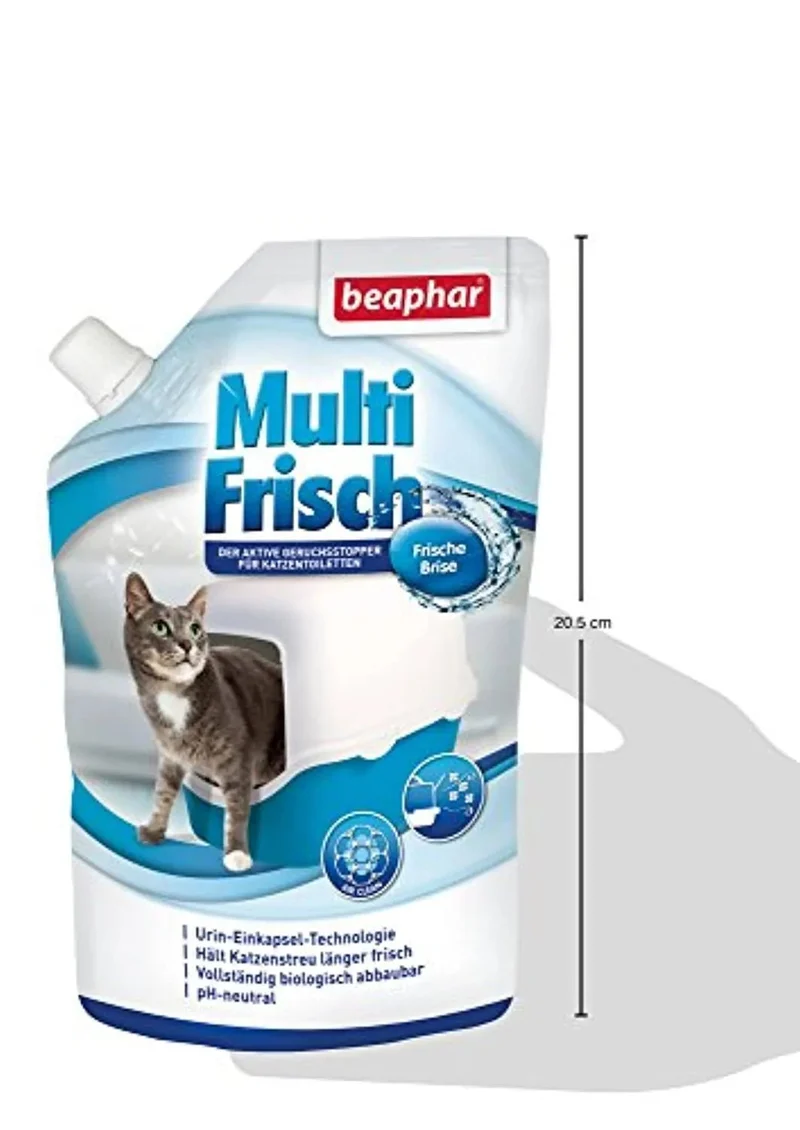 Beaphar Fresco Brisa Fresca, neutralizador de odôres para Areia para Gato (Aroma a Brisa Fresca, 400 gr)