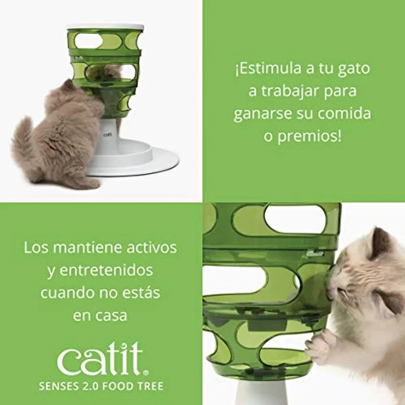 Alimentador "Lento" Labiríntico para Gatos