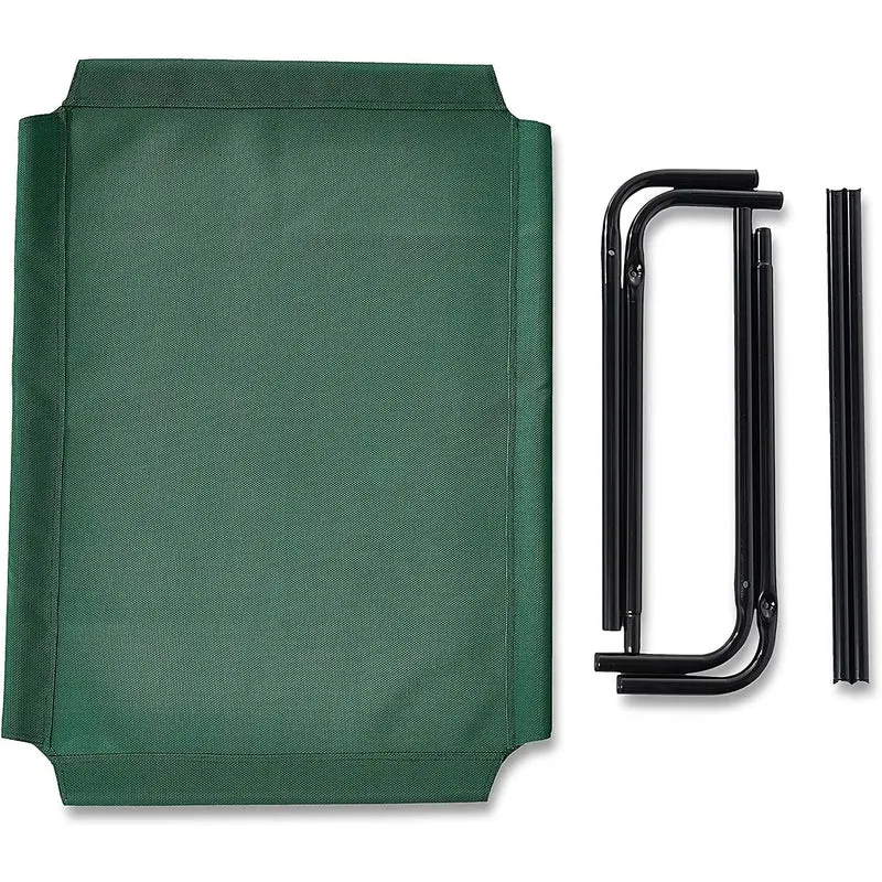 Cama elevada transpirável para Cães, extra-grande (153 x 94 x 23 cm), Cinzenta