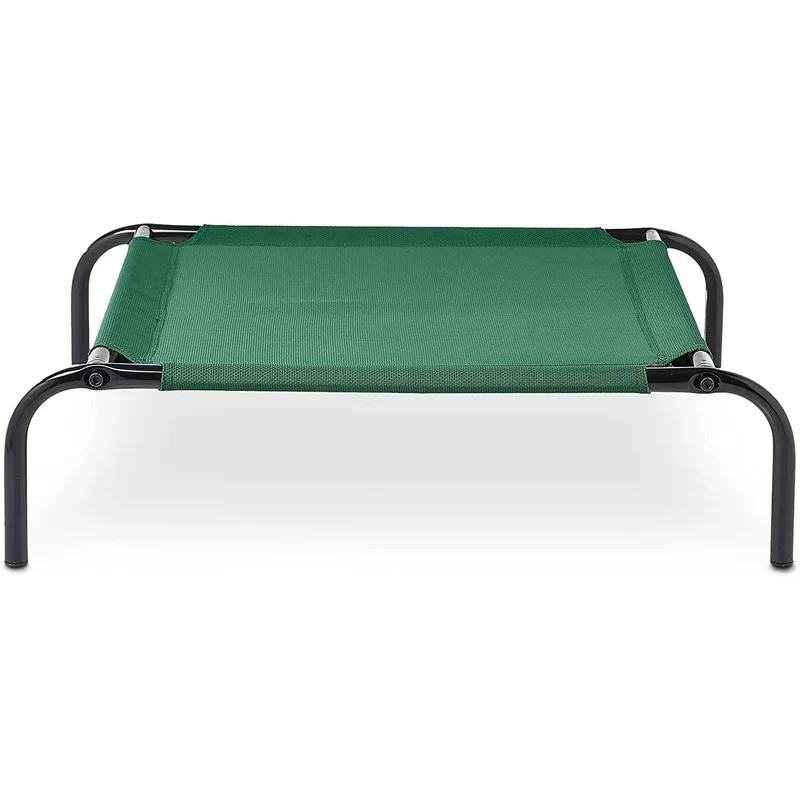 Cama elevada transpirável para Cães, extra-grande (153 x 94 x 23 cm), Cinzenta
