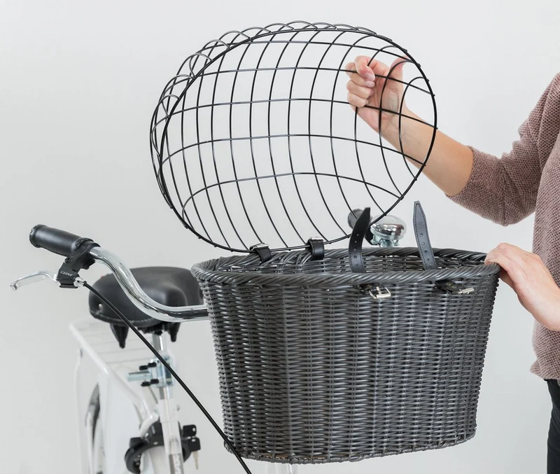 Trixie Rattan-Hundefahrradkorb – 5 kg