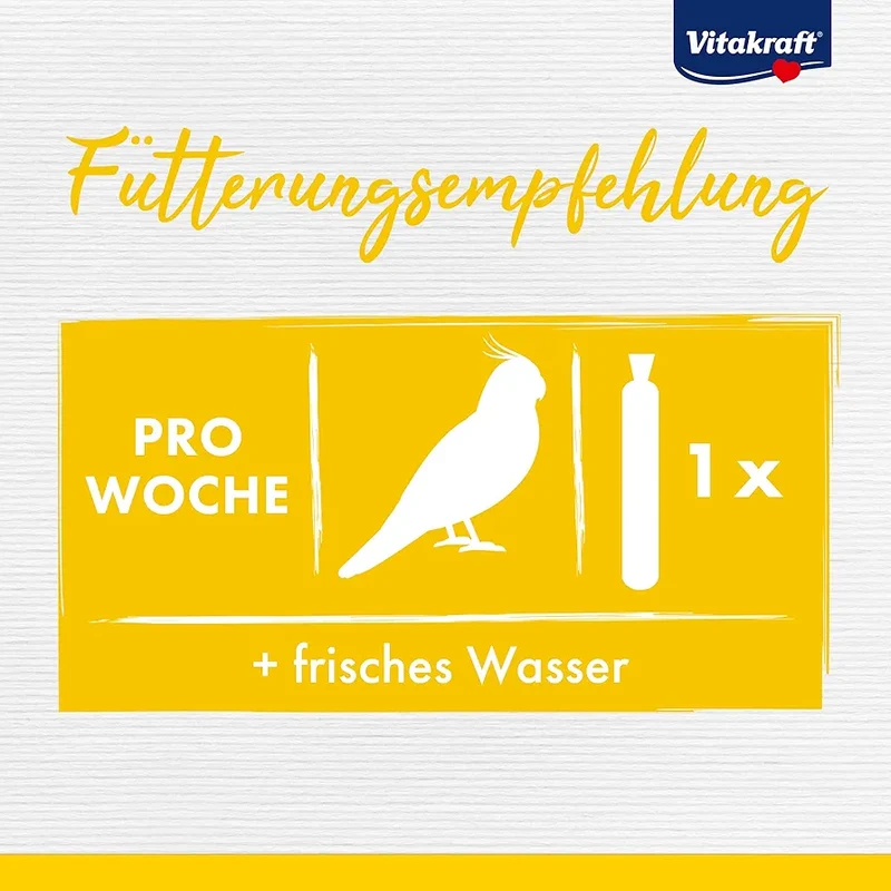 Vitakraft Kräcker® Nymphensittich mit Honig und Eukalyptus, 2 Stück
