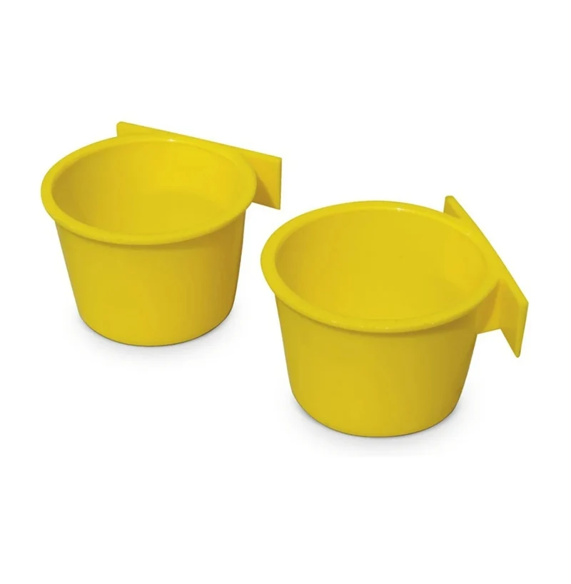 Runder Futter- oder Trinknapf – Transparent – ​​5 cm