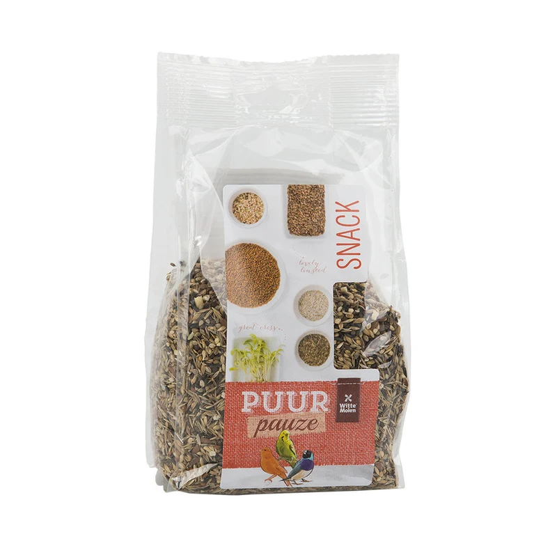 Pure Pausensnackmischung Wildsamen 250 Gramm – weiße Mühle