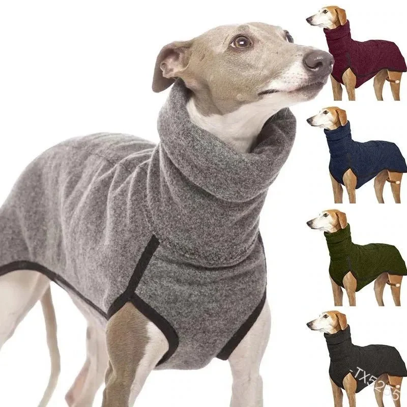 Casaco / Blusão / Camisolão Quente para Cães de Raças Grandes