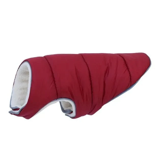 Blusão Quente e Confortável para Cães Pequenos, Médios e Grandes (Fleece Jacket)