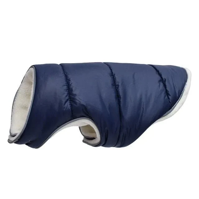 Blusão Quente e Confortável para Cães Pequenos, Médios e Grandes (Fleece Jacket)