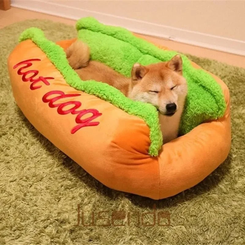 Cama Quentinha "Hot-Dog" / "Cachorro Quente" em dois tamanhos