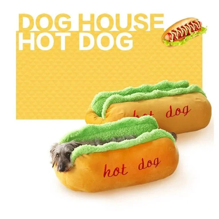 Cama Quentinha "Hot-Dog" / "Cachorro Quente" em dois tamanhos