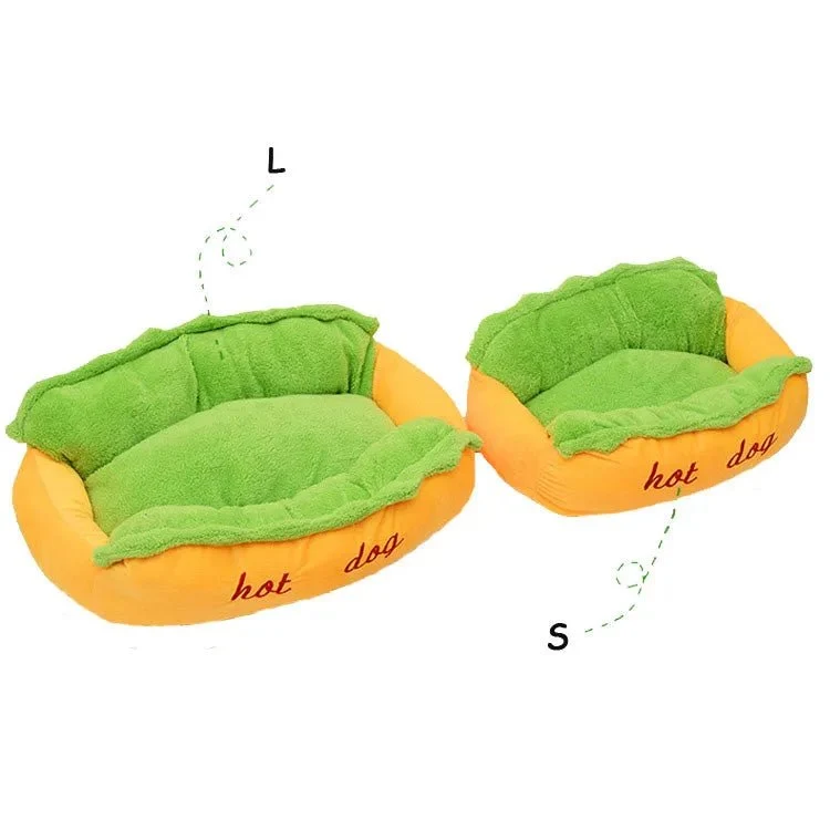 Cama Quentinha "Hot-Dog" / "Cachorro Quente" em dois tamanhos