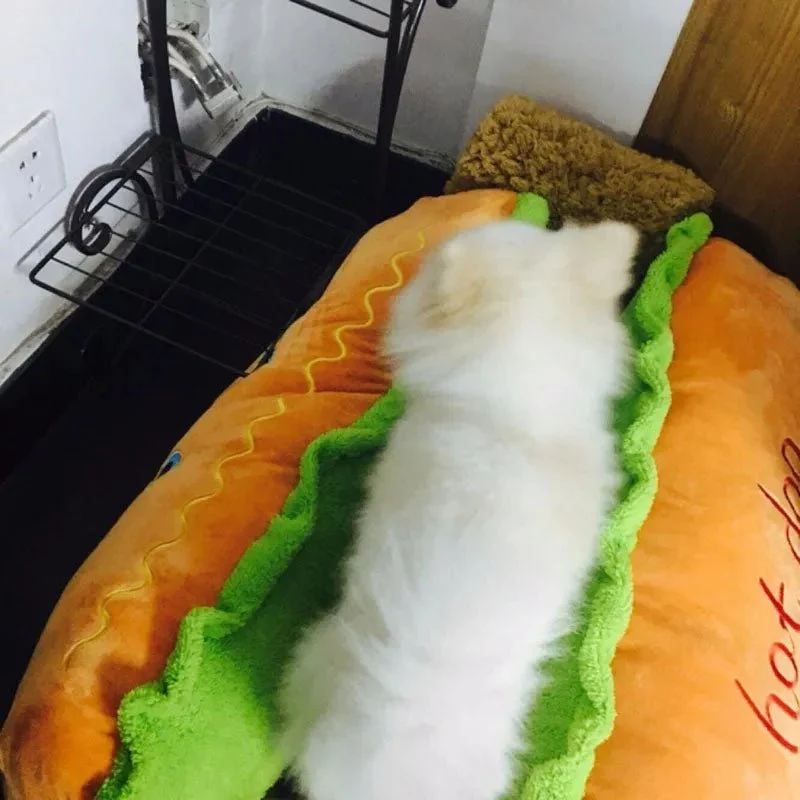 Cama Quentinha "Hot-Dog" / "Cachorro Quente" em dois tamanhos