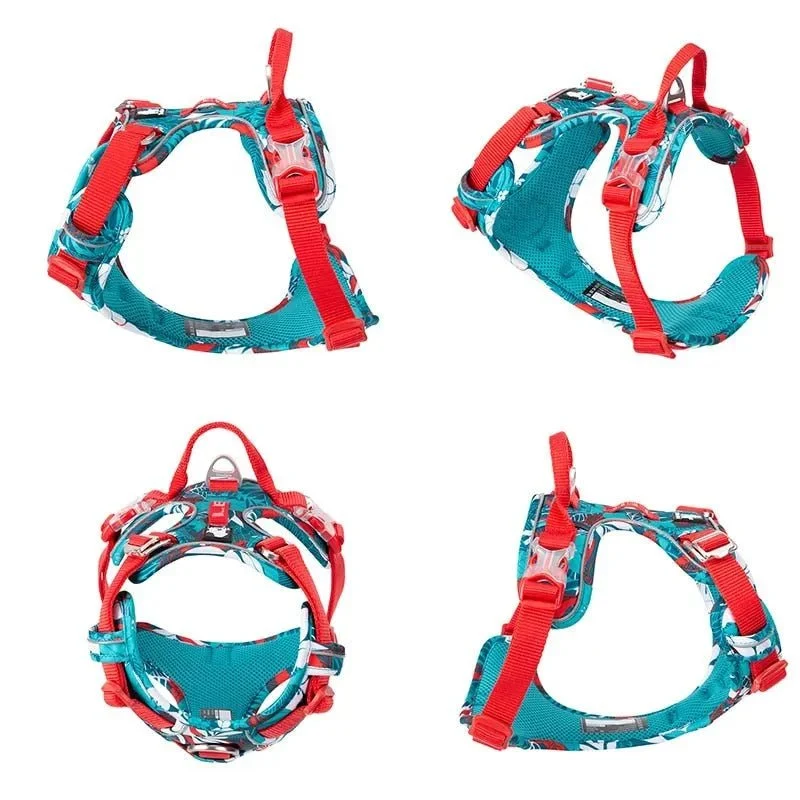 Peitoral Reflector em Nylon de alta segurança para cães