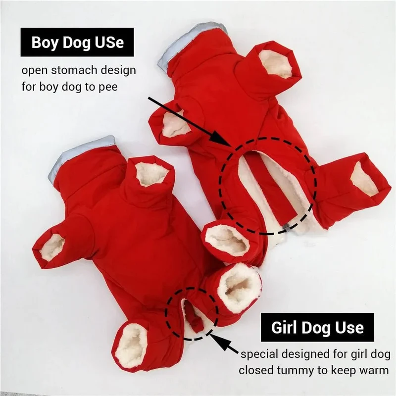 Fato / Casaco Completo Impermeável para Cães