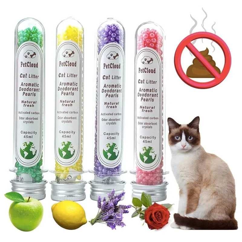 Granulado Aromático / Desodorizante para Liteira / WC de Gatos