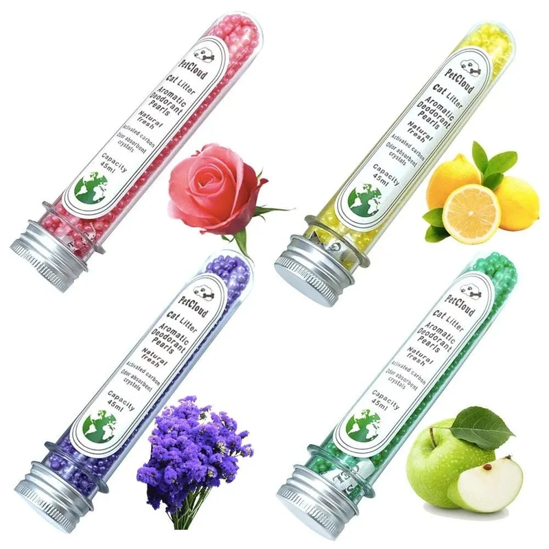Granulado Aromático / Desodorizante para Liteira / WC de Gatos