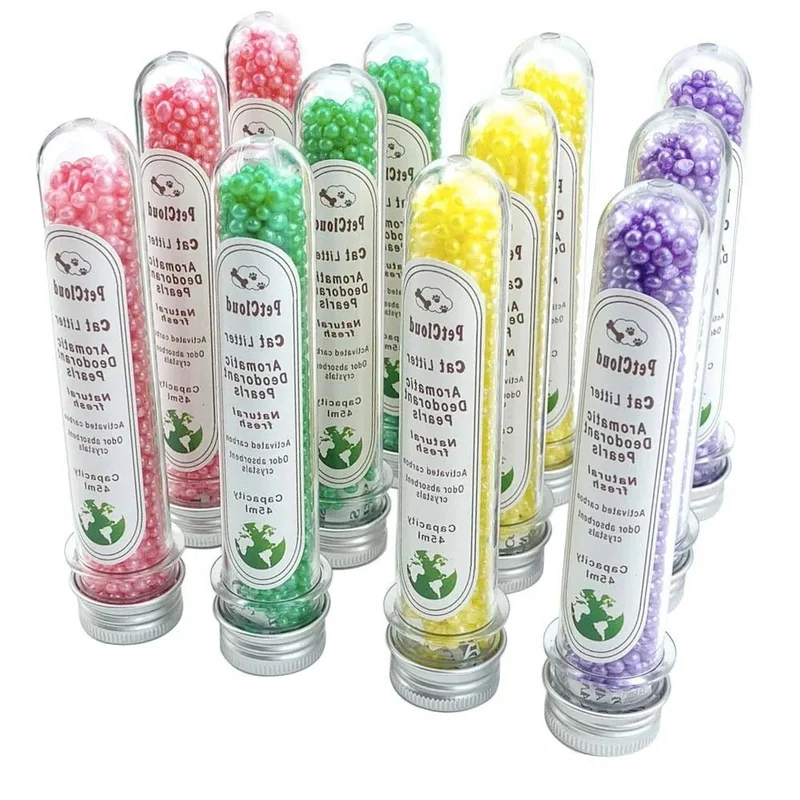Granulado Aromático / Desodorizante para Liteira / WC de Gatos