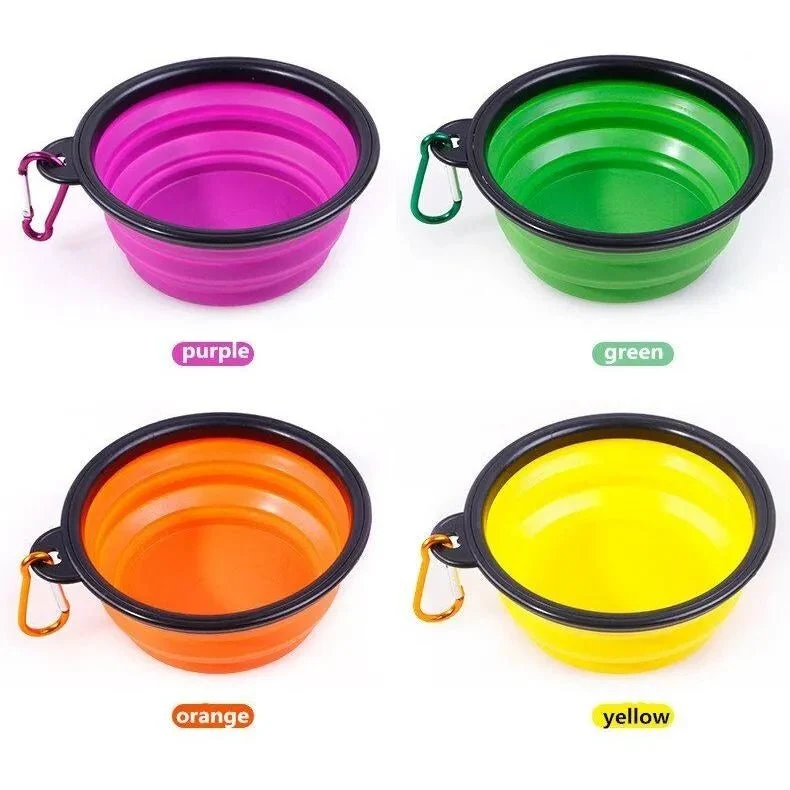 Comedouro / Bebedouro portátil para Cães ou Gatos