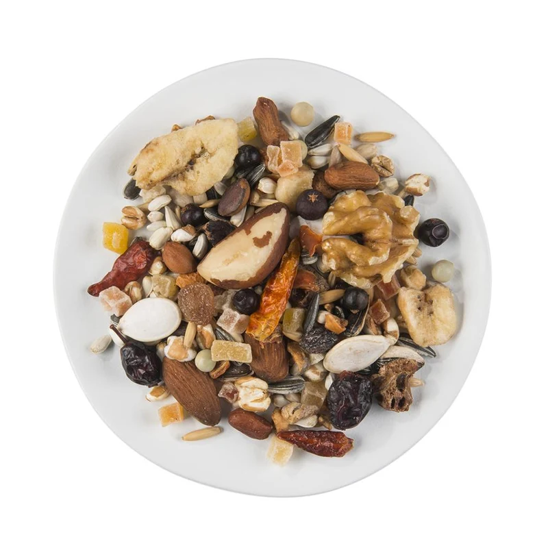 Pure Pausensnack-Mischung aus Nüssen und Früchten