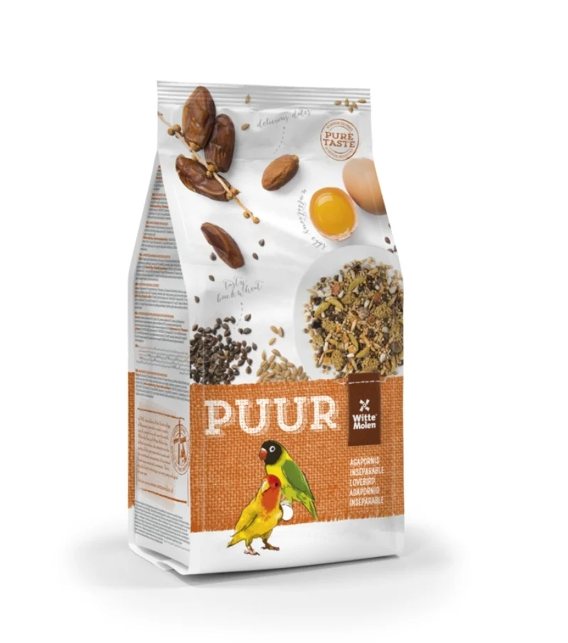 Pure Lovebird 750 Gramm - Witte Molen