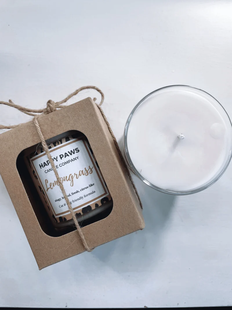 Lemongrass - Vela Aromática de Limão 'Pet Friendly'