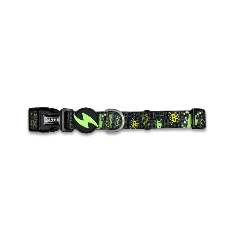 Coleira Gamer para cães ou gatos (DASHI) - 4 tamanhos