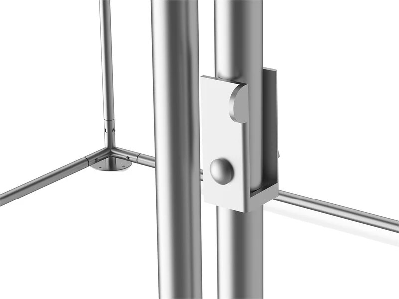HÜHNERZÄHLE AUS METALL MIT HAHN 250 CM