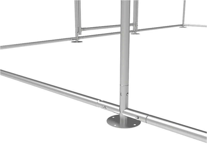 HÜHNERZÄHLE AUS METALL MIT HAHN 250 CM