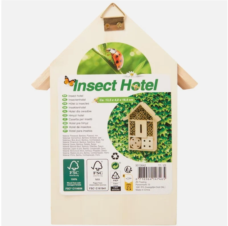 Insektenhotel 13.5x5x18.5