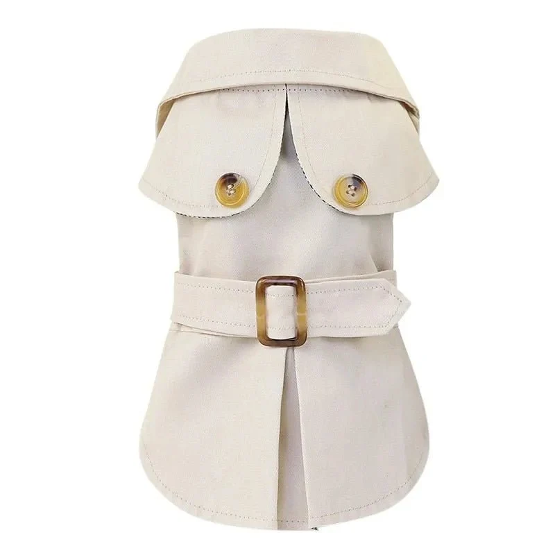 Gabardine / Casaco Impermeável para Cães de Raças Pequenas
